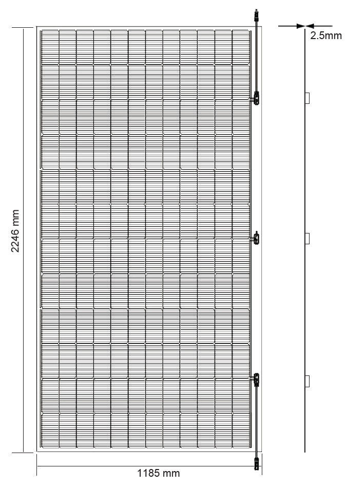 flexible pv module production